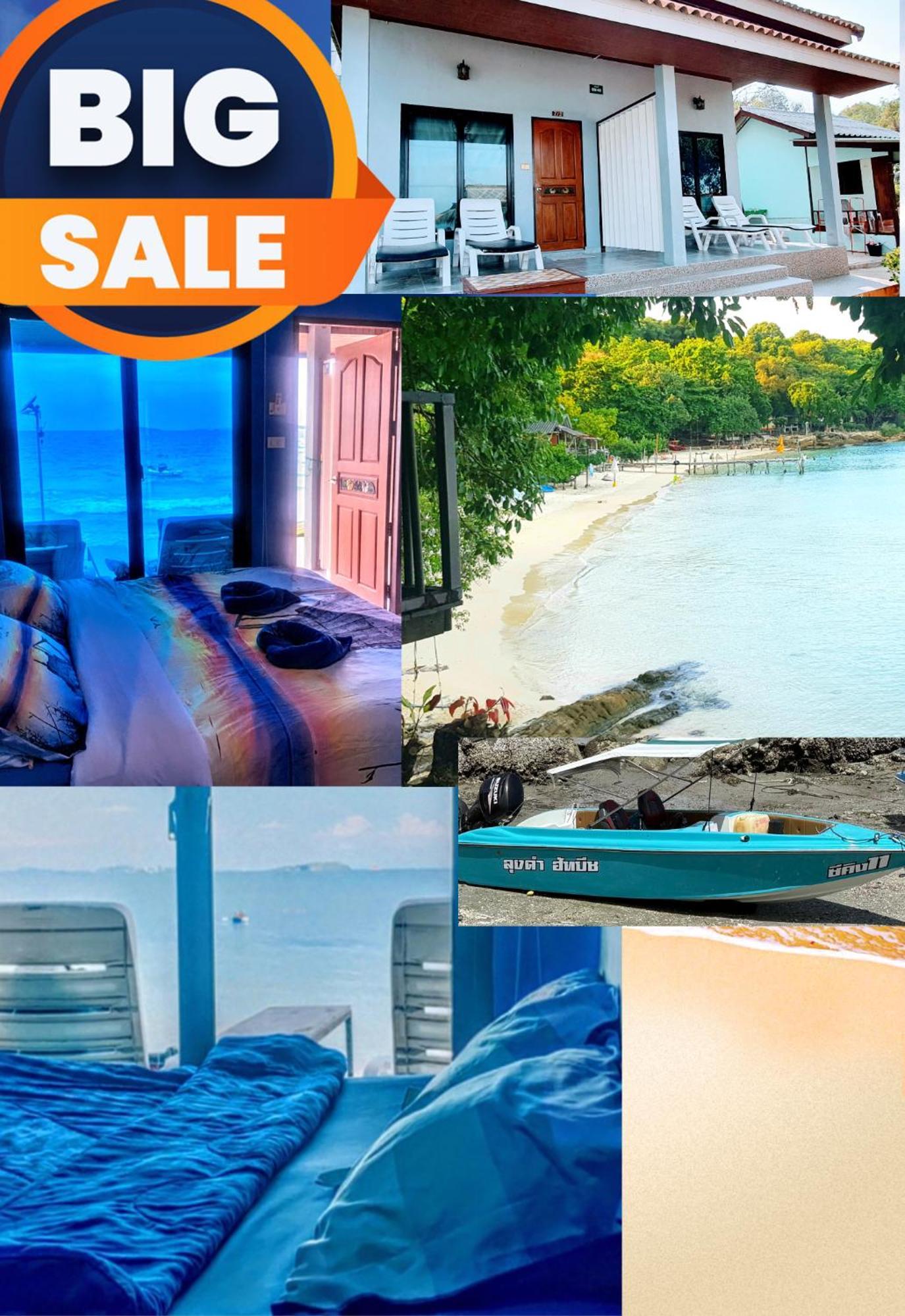 Hotel ลุงดำฮัทบีช Koh Samet Exterior foto